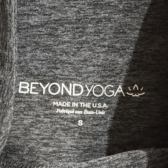 2 Beyond Yoga Women's Sz Small Blue High-Waisted Legging + Space Dye Black Short - Picture 9 of 14